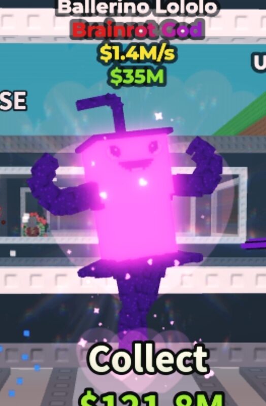 Ballerino Lololo Galaxy [ Brainrot God ] 1.4M/s - Steal A Brainrot (A7)