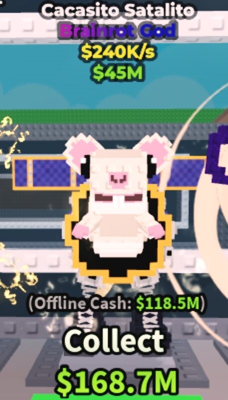 Cacasito Satalito [ Brainrot God ] 240K/s - Steal A Brainrot (A7)