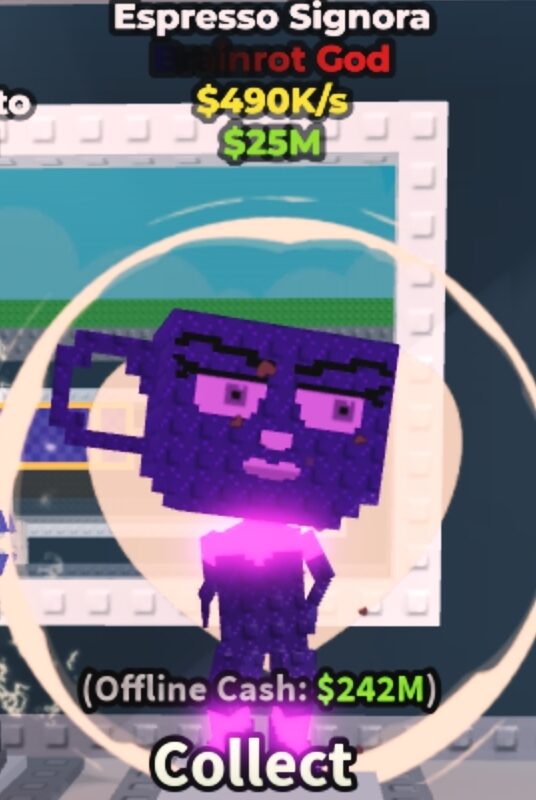 Espresso Signora Galaxy [ Brainrot God ] 490K/s – Steal A Brainrot (A7)