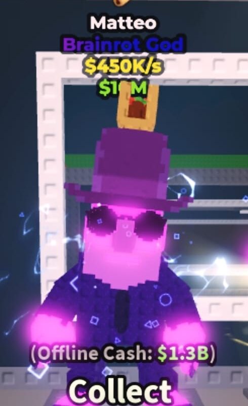 Matteo Galaxy Mutations Taco [ Brainrot God ] 450K/s - Steal A Brainrot (A10)