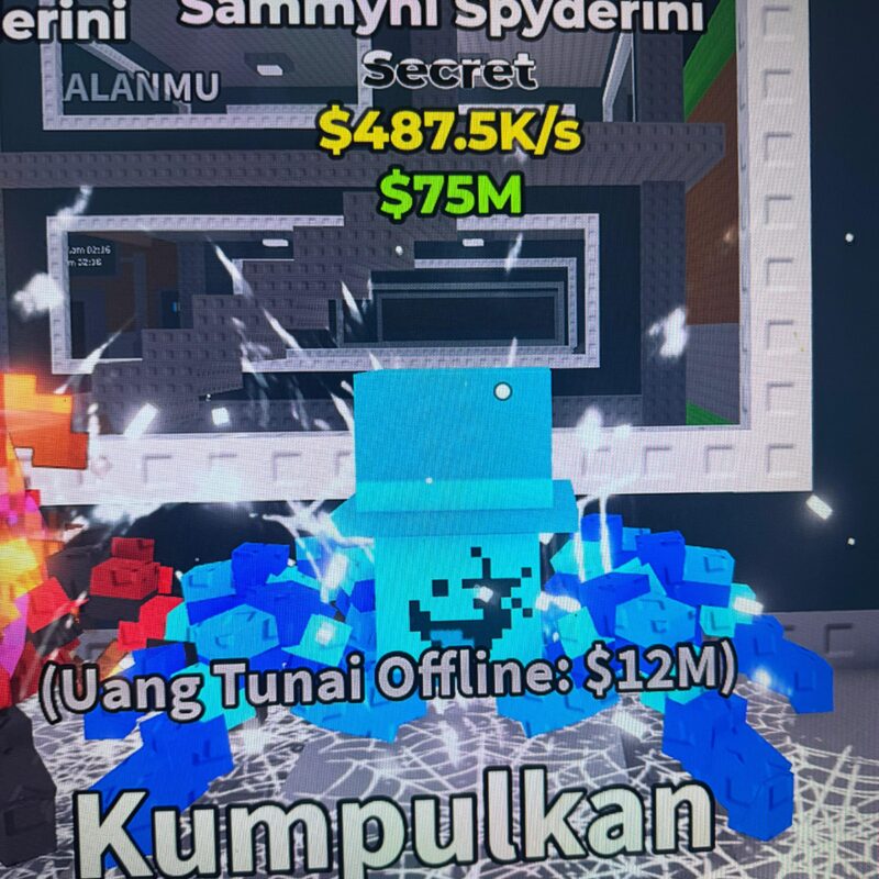 Sammyni Spyderini Diamond [ Secret ] 487.5K/s - Steal A Brainrot (A5)