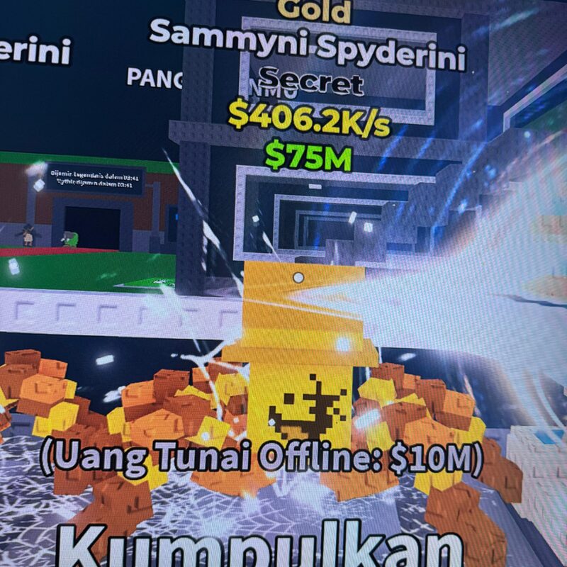 Sammyni Spyderini Gold [ Secret ] 487.5K/s - Steal a Brainrot (A5)