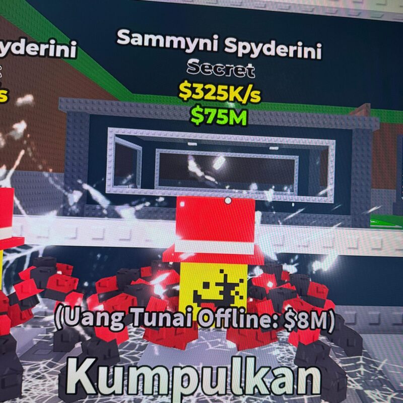 Sammyni Spyderini [ Secret ] 325K/s - Steal A Brainrot (A5)