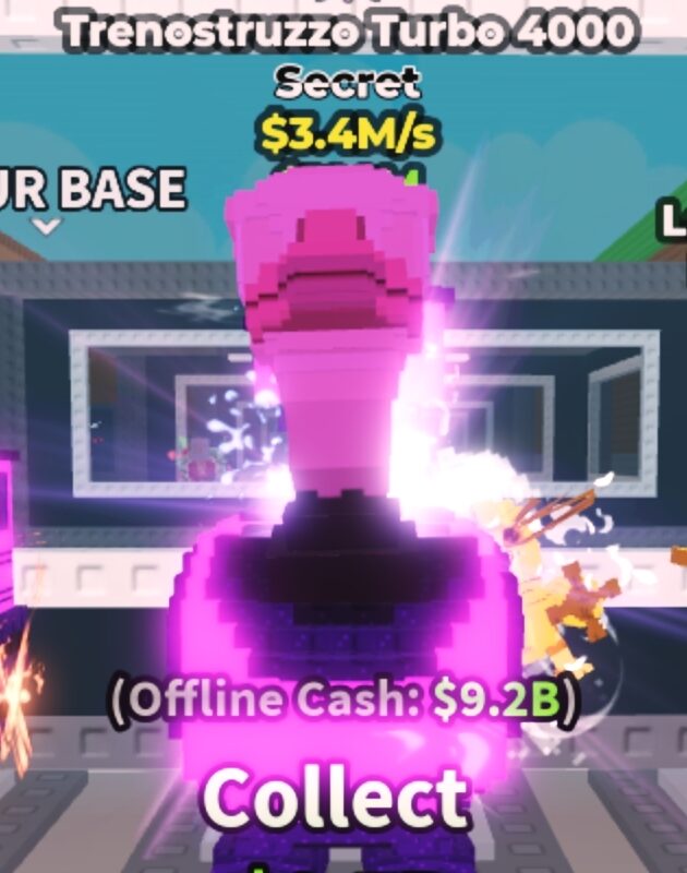 Trenostruzzo Turbo 4000 Galaxy [ New Secret ] 3.4M/s - Steal A Brainrot (A6)