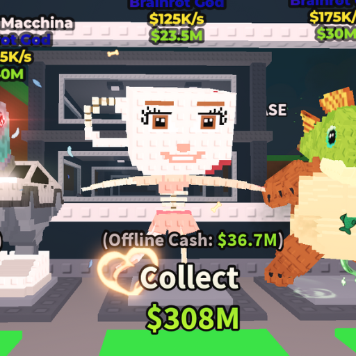 Extinct Ballerina - Brainrot God - 125K/s - (SS1)